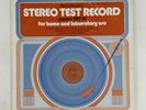 STEREO TEST RECORD SRT14 LP STEREO REVIEW Vinyl VG+nr++ Cover VG nr+ 1978