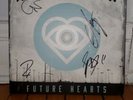 SIGNED BY BAND - ALL TIME LOW FUTURE HEARTS on FYE EXCLUSIVE OPAQUE GRAY VINYL