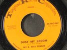 IKE & TINA TURNER: dust my broom / i'm hooked TANGERINE 7