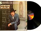 ANTONIO AGUILAR 15 Exitos Con Banda Vol 4 LP Vinyl QUE FALTA ME HACE MI PADRE