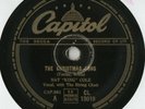 NAT KING COLE CLASSIC CHRISTMAS 78 - THE CHRISTMAS SONG - NATURE BOY - EX+ COND