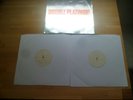 KISS  RARE WHITE LABEL TEST PRESSING DOUBLE PLATINUN LP IN FAIR CONDITION