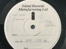 ISLAND RECORDS MANUFACTURING LTD DEMO LP VARIOUS DAMNED RICHARD HELL E COSTELLO