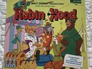 Vintage Robin Hood Story Book - Vinyl album LP- Disney Productions #3810
