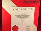 VAN HALEN Diver Down 1982 UK vinyl LP + INNER + Fan Club certificate original