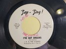 J.B. & The V-Kings Lazy Soul / I've Got Dreams Zap Zing  Jazz Funk Soul 45