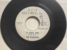 The Blenders 1962 DOO WOP 45 It Takes Time / Graveyard AFO DJ Promo VG HEAR