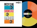 PATSY CLINE SHOWCASE VINYL NEW  BLUE ORANGE YELLOW LP  CRAZY, I FALL TO PIECES