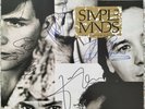 Beautiful signed Simple Minds Once Upon A Time Vinyl LP 1985 see description