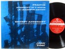LONDON ffss UK BLUEBACK WBg 1961 Franck ANSERMET Symphony in D Minor CS-6222 EX