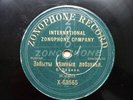 Russian Contralto Varya Panina Forget a tender kiss 78 RPM Zonophone X-63565/67