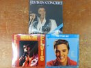 4 SEALED Elvis Presley LP Records 1972-77 NEAR MINT in concert burning love