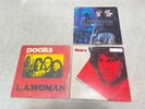 The doors 4 record lot- l.a. woman, Absolutely Live, Greatest Hits, Riders On T