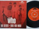 THE WHO The Seeker RARE Norway 45 norwegian Here For More garage psych prog HEAR