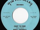 MIKE THOMAS Eight To Four Rare Private Garage Punk Psych Rock Tin Pan Alley 45