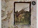 LED ZEPPELIN IV ZOSO LILAC COLORED VINYL  LP UK WITH INNER SLEEVE ENGLAND EX