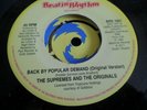 NORTHERN SOUL. SUPREMES & THE ORIGINALS. BACK BY POPULAR DEMAND.