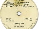 1958 The COASTERS Rock’n Roll 78 RPM Record. Yakety Yak