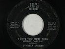Deep Soul 45 - Cynthia Sheeler - I Love You More Than Words Can Say - JB's - mp3