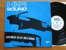Hi-Fi Sound Stereo Test Record NEAR MINT + booklet HFS75