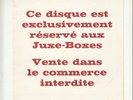DALIDA  *COMMENT FAIRE POUR OUBLIER*  (POCHETTE JUKE BOX VIDE PAS DE DISQUE)