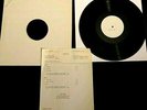1979 TERJE RYPDAL DESCENDRE TEST PRESSING LP W/ LABEL COPY NORWAY JAZZ GUTARIST