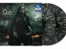Ozzy Osbourne Black Rain Black Ice Vinyl 2 LP White Silver Splatter