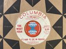 The What Four 45 Baby I Dig Love/It's Hard To Live garage girl Soul psych promo
