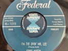 KENNY MARTIN: my love is coming down / i'm the jivin' mr. lee FEDERAL 45 Hear
