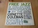 Ornette Coleman Free Jazz 1973 US Atlantic Gatefold Die-Cut Window StereoVG+/VG+