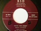 JIMMY CAVALLO Rock The Joint BSD RECORDS 45 Rare Rock & Roll R&B HEAR