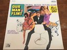 SEALED   OUR MAN FLINT   OST / JERRY GOLDSMITH 20TH FOX STEREO 1966 SPY LP MINT