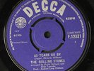 ROLLING STONES: 19th nervous breakdown / as tears go by DECCA 7