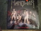 Manowar 1983 Into Glory Ride First Pressing MEGAFORCE RECORDS OPEN CELLOPHANE