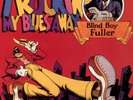 BLIND BOY FULLER - TRUCKIN' MY BLUES AWAY - LP - R. CRUMB COVER ART - 180-GRAM