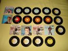 45rpm JUKEBOX Records BOBBY RYDELL DUANE EDDY FLEETWOODS 50's 60's + Pic Sleeves