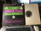 MILES DAVIS & JOHN COLTRANE PLAY RICHARD RODGERS ORIG STEREO 1963 PRESTIGE LP