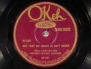 78 RPM -- Bela Lam and His Greene County Singers, Okeh 45126, EE- Country