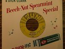 45 SLEEVE BEECH-NUT JERRY LEE LEWIS AUTOGRAPH ON SUN BREATHLESS #288 DICK CLARK