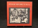 FOLK MUSIC U.S.A. Vol. One 1959 Folkways Ethnic Library FE 4530 w/Insert