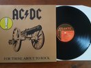 AC/DC LP MINT For Those About To Rock ATLANTIC Europe EMBOSSED Gatefold