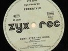 Freestyle Dont Stop The Rock Vinyl Single 12inch ZYX Records
