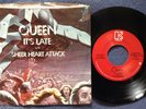 QUEEN - IT’S LATE rare USA 1977 / CLASSIC ROCK / RARER RED LABELS / MINT-