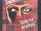 THE SWEET Give Us A Wink 1976 UK vinyl LP + INNER original Action RCA RS1036