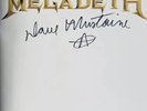 Megadeth Death by Design Warheads on Foreheads 4-LP Coke Btl Clear Vinyl SIGNED