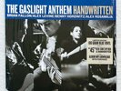 THE GASLIGHT ANTHEM . handwritten LP ltd. BLUE Brian Fallon PUNK Hot Water Music