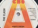 The Clash,DEMO,Remote Control/London's Burning,N.Mint/VG+,CBS, Punk,New Wave