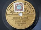 Sonora Band Blonde Madels Hot Solos Edison Bell Radio SS 817 (+ SS 821) #MP3#