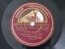 Comedian Harmonists Il Pleut sur la Route Gramophone K-7602