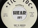 Haunting LA Surf Rockabilly Country Bop 45 DEL DARK Trip TIC-TOC hear Exotica